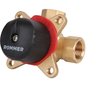 Трехходовой смесительный клапан 1/2" KVs 2,5 м3/ч Rommer