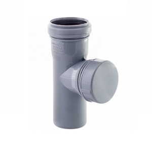 Ревизия канализационная 50 серая "РТП" (36640)