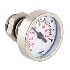 Термометр погружной 1/2" 