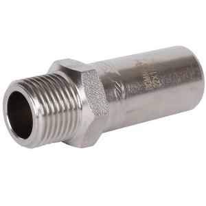 Вставка переходная НПр-НР, 54х2", из нержавеющей стали прессовой ROMMER