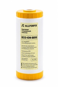 Картридж с ионообменной смолой ECO ION-10BB "Allforfix"