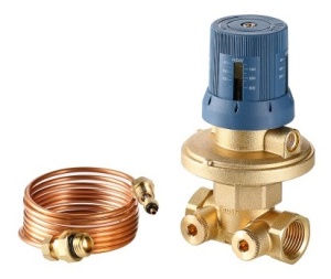 Автоматический регулятор перепада давления 1", 50–300 мбар VALTEC