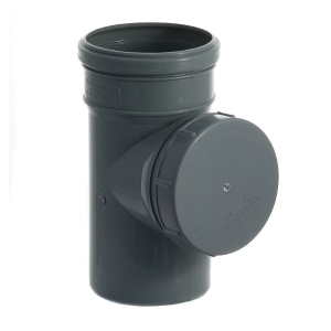 Ревизия канализационная 110 серая "РТП" (36638)