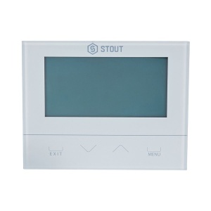 Беспроводной комнатный двухпозиционный регулятор ST-292v2, белый STOUT