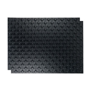 Мат для теплого пола с бобышками черный 1100х800х20 (0,88м2) STOUT 