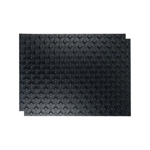 Мат для теплого пола с бобышками черный 1100х800х1 (без теплоизолирующего слоя) STOUT