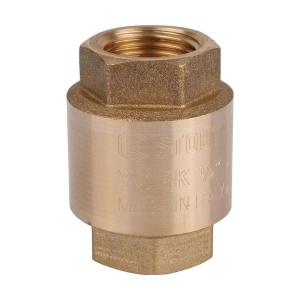 Клапан обратный с нейлоновым седлом 1/2" STOUT
