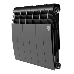 Биметаллический радиатор Royal Thermo Biliner 350 Noire Sable 6 секций