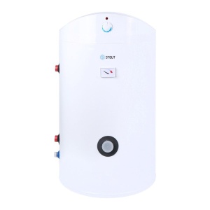 Напольный бойлер комбинированного нагрева 300 л, ТЭН 3 кВт, два теплообменника STOUT