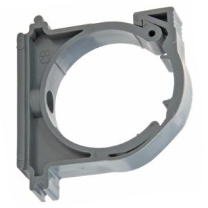 Хомут пластиковый Ø50 серый "РТП" (36359)
