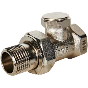 Клапан запорно-балансировочный ROMMER прямой 1/2"