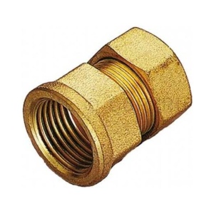 Муфта обжимная для медной трубы с внутренней резьбой 22 Rp3/4" Tiemme