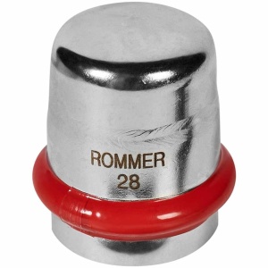 Заглушка ВПр, 54, из нержавеющей стали прессовой ROMMER
