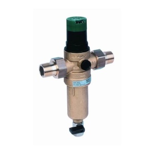 Фильтр HoneyWell FK06 3/4" AAM mini для горячей воды с редуктором давления 100мкм