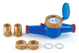 Мокроходный счетчик холодной воды WRC Ду-32 с чугунным корпусом GROEN