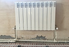 Монтаж радиаторов отопления