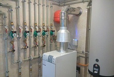 Монтаж котлов отопления