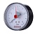 Манометр аксиальный с указателем предела Dn 50 мм 1/4", 0...4 бар, кл.2.5 Rommer