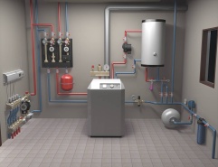 Монтаж систем отопления от компании ООО "Лето в доме"