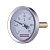 Термометр биметаллический с погружной гильзой Dn 80 мм, гильза 100 мм 1/2", 0...120°С Rommer